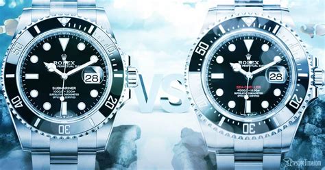 rolex submariner date vs rolex sea dweller|seadweller vs submariner.